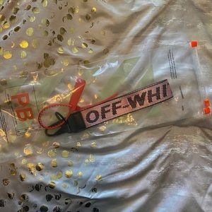 Off-White Industrial Keychain